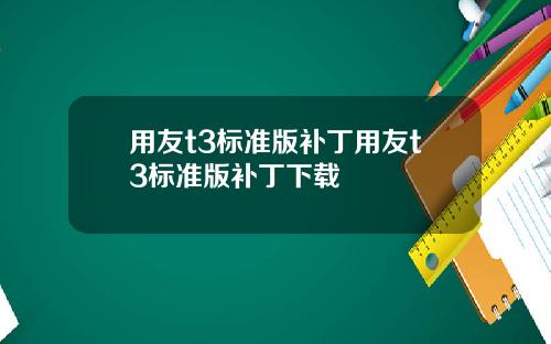 用友t3标准版补丁用友t3标准版补丁下载