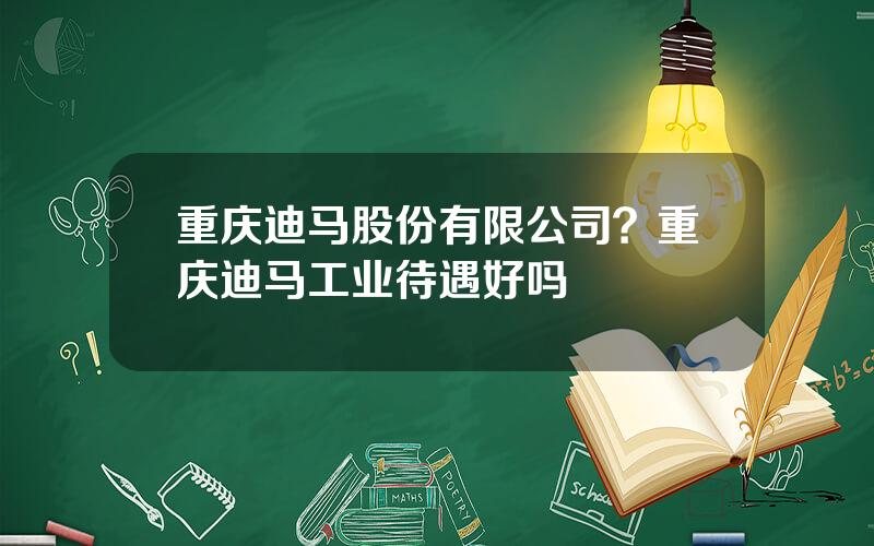 重庆迪马股份有限公司？重庆迪马工业待遇好吗